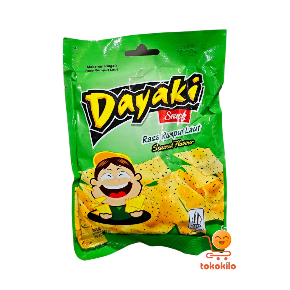 Dayaki Snack Rasa Rumput Laut 18gr