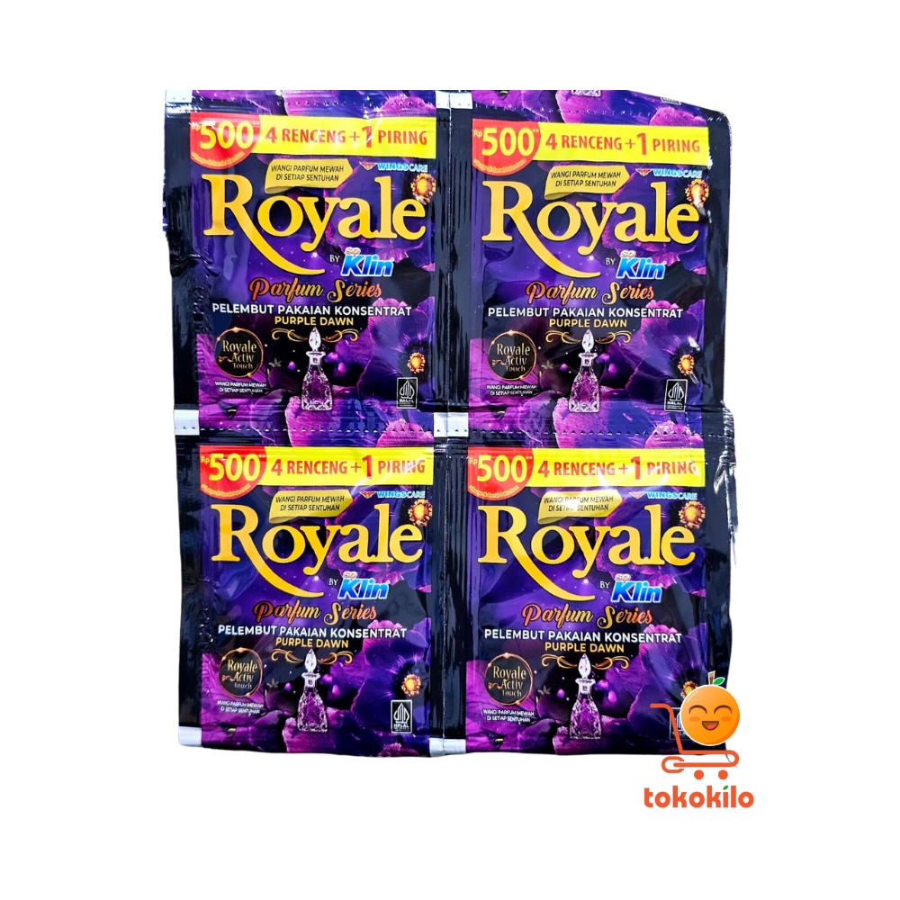 Royale Parfum Series by Soklin Purple Dawn 13ml (1 Pack X 12 Sachet)