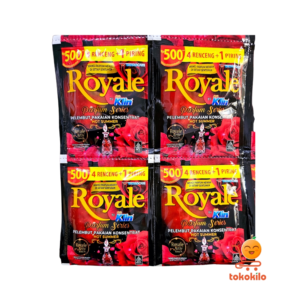 Royale Parfum Series by Soklin Hot Summer 13ml (1 Pack X 12 Sachet)