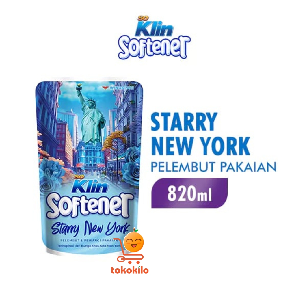 Soklin Softener Starry New York 820ml