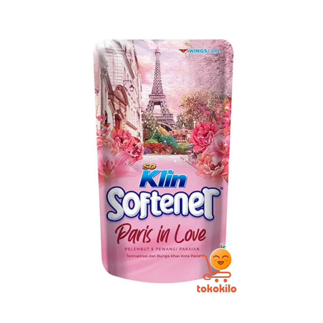 SoKlin Softener Paris in Love 820ml, 1,7 L