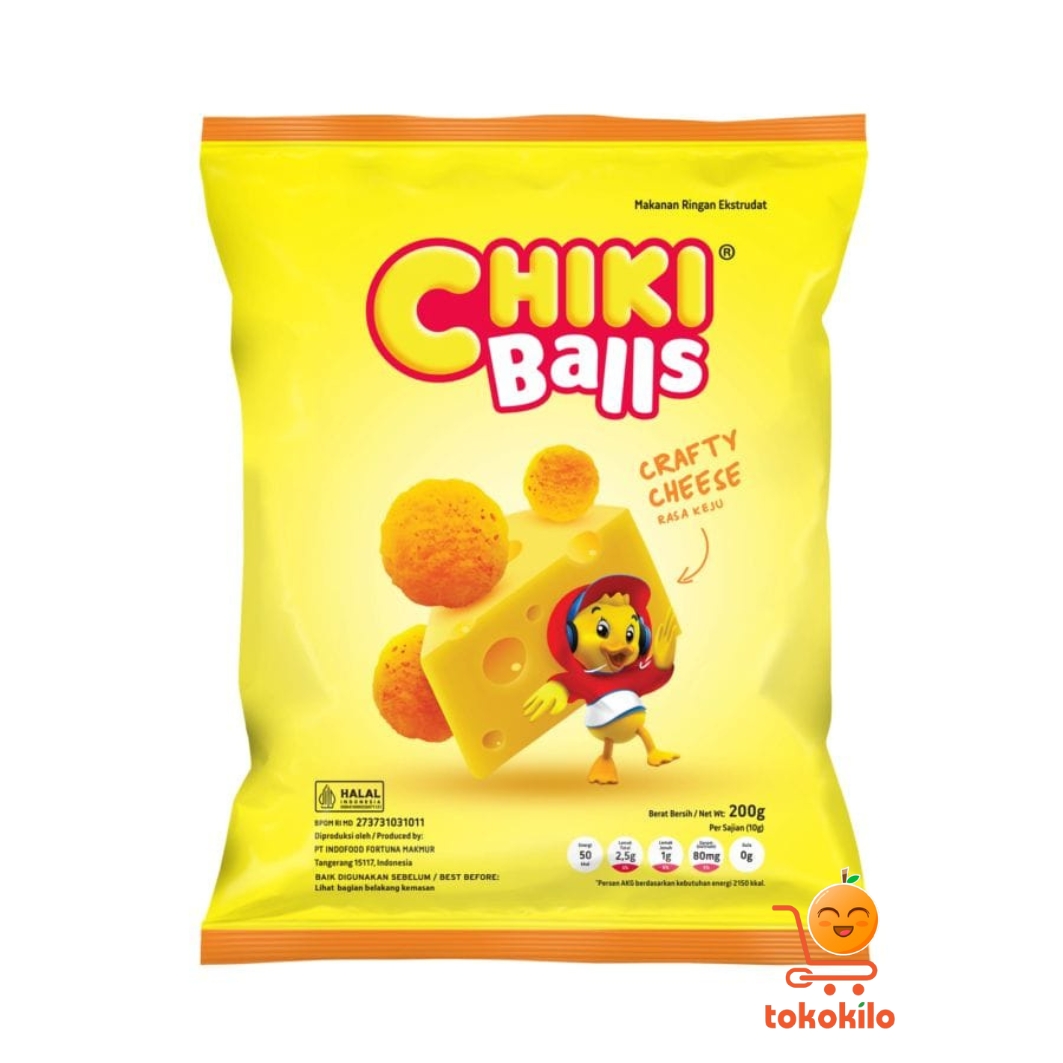Chiki Balls Crafty Cheese 16gr, 200gr