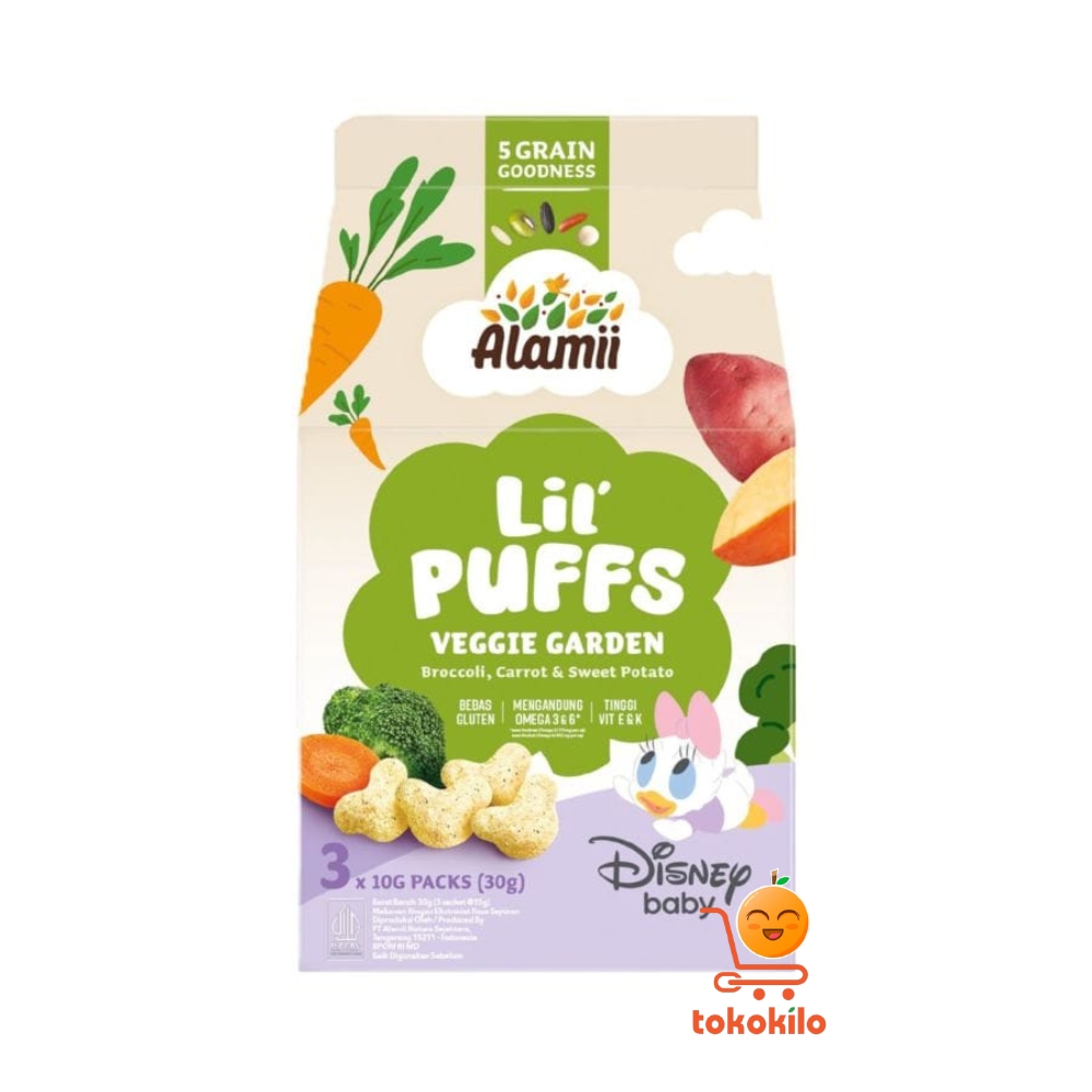 Alamii Lil' Puffs Veggie Garden 30gr
