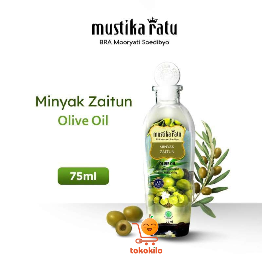 Mustika Ratu Minyak Zaitun 75ml, 175ml