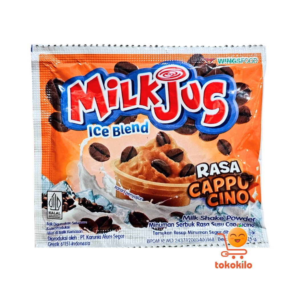 Milkjus Ice Blend Rasa Cappuccino 25gr