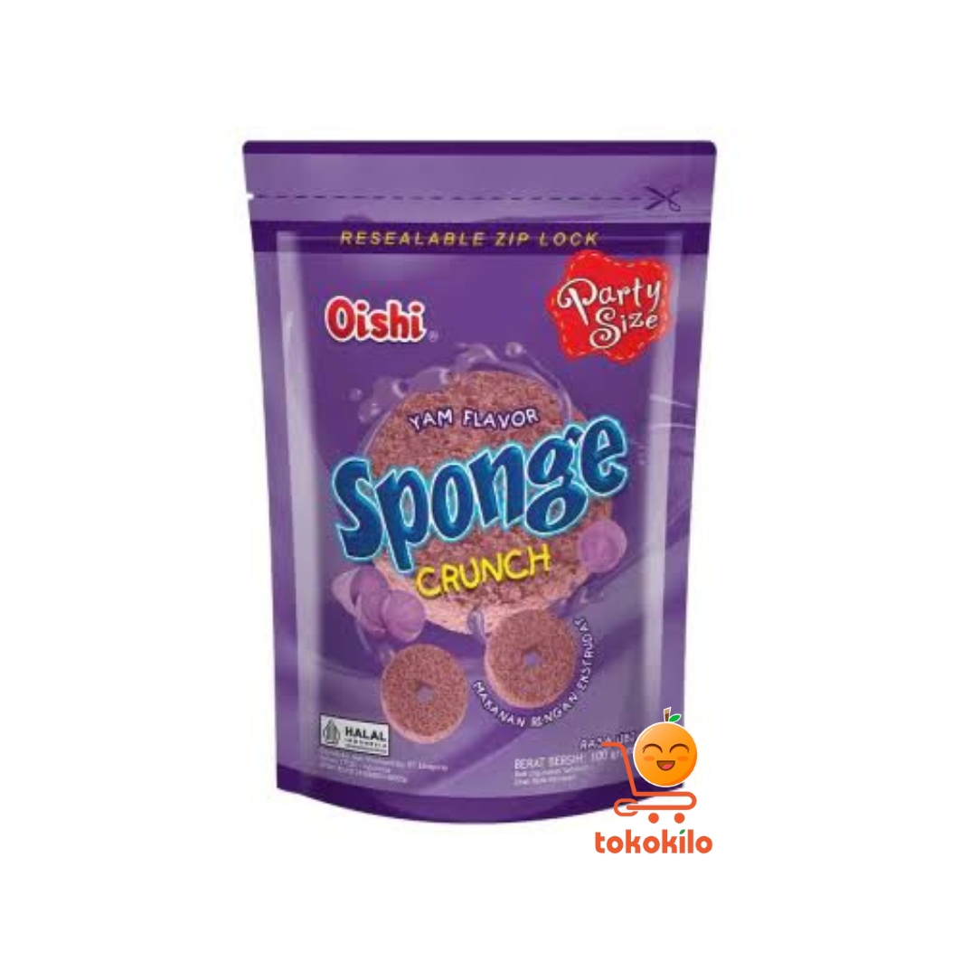 Oishi Sponge Crunch Rasa Ubi 100gr