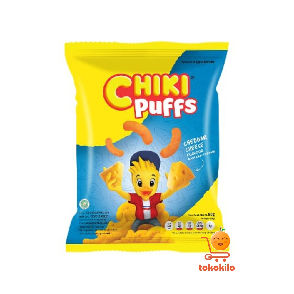 Chiki Puffs Cheddar Cheese 60gr