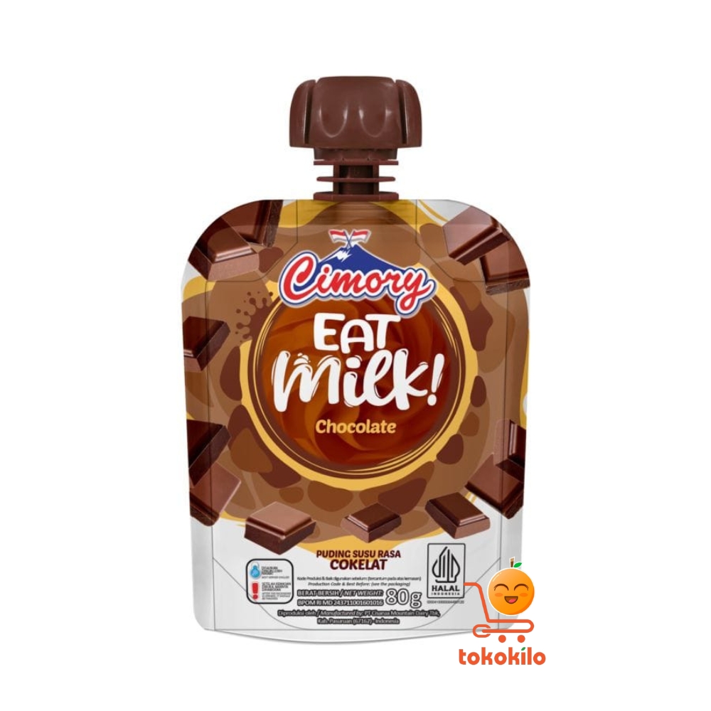 Cimory Eat Milk Chocolate Pudding 80gr
