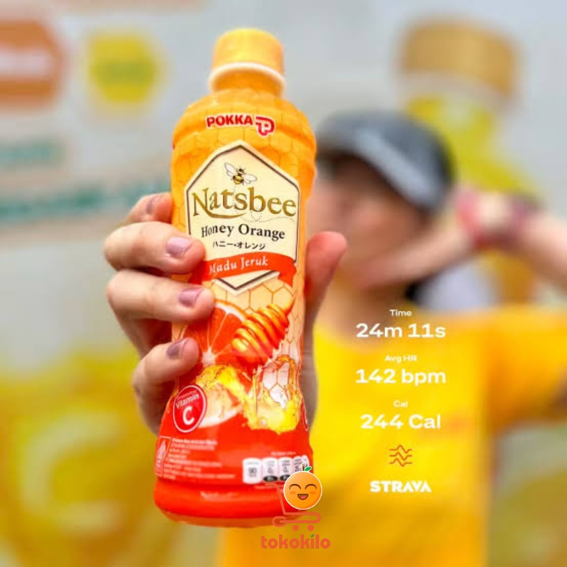 Pokka Natsbee Honey Orange 450ml