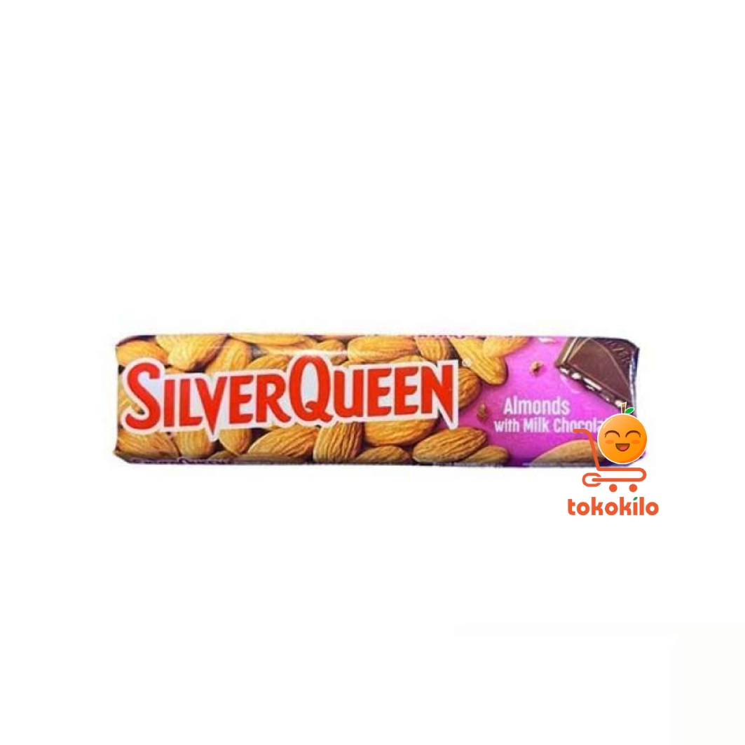Silver Queen Almonds with Milk Chocolate 22gr