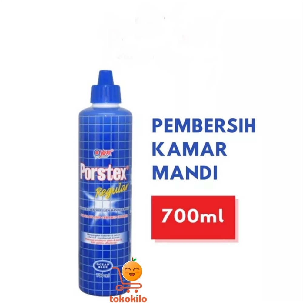 Pembersih Kamar Mandi Yuri Porstex Regular Ocean Blue 700ml