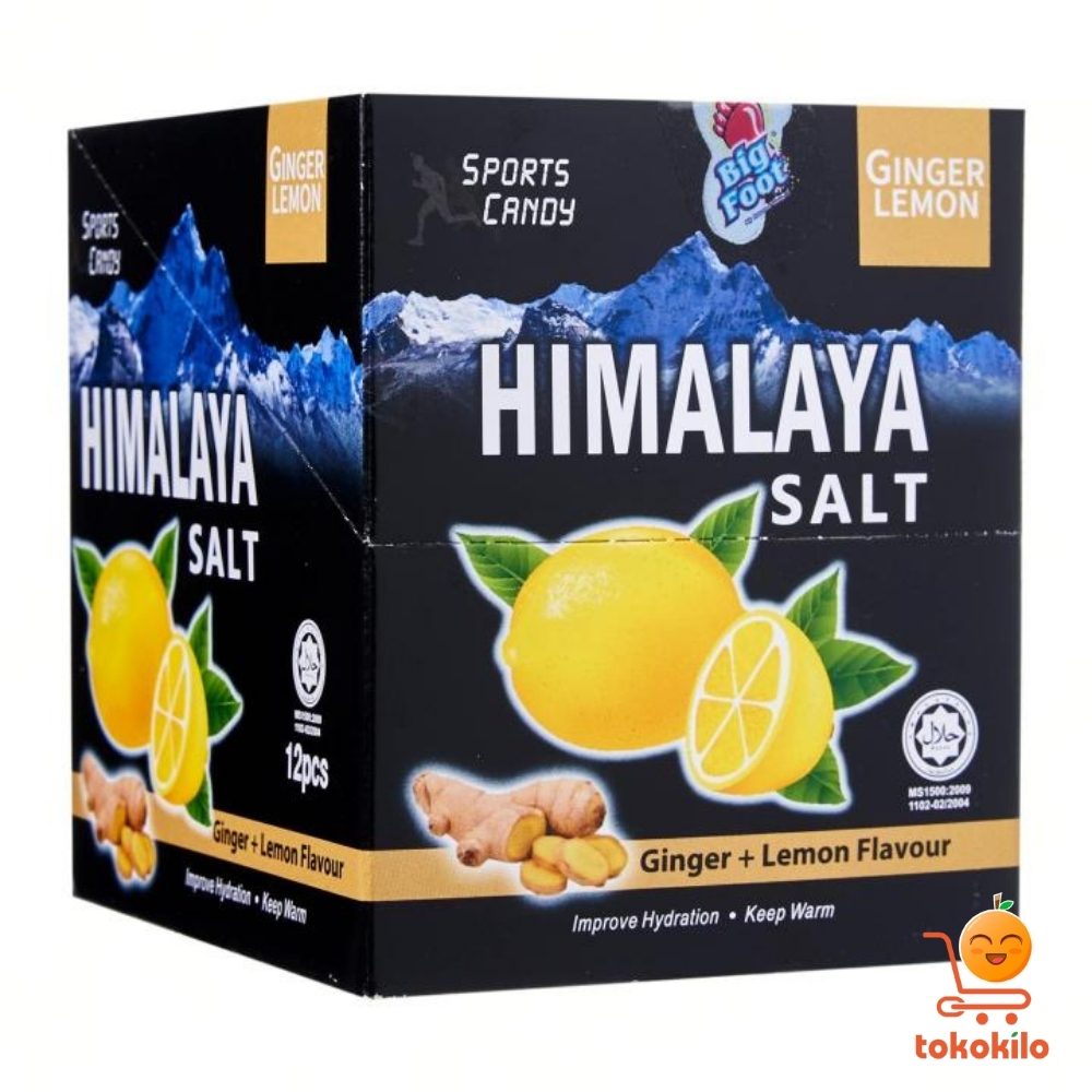 Permen Himalaya Salt Jahe & Lemon (1 Box X 12pcs) 15gr