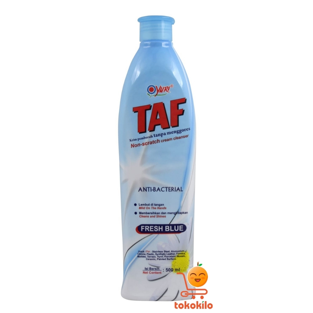 Yuri TAF Krim Pembersih Fresh Blue 500ml