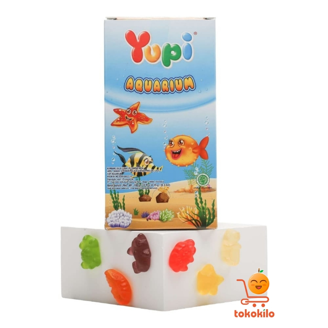 Yupi Aquarium 144gr (12 PCS)