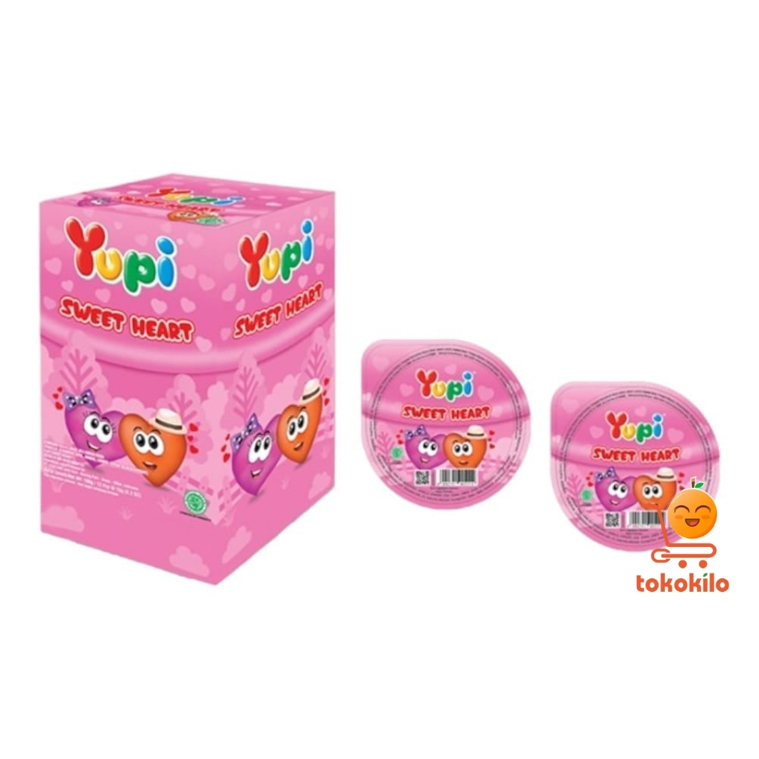 Yupi Sweet Heart 144gr (12 PCS)