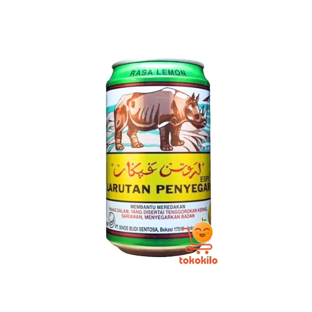 Larutan Penyegar Cap Badak Rasa Lemon 320ml
