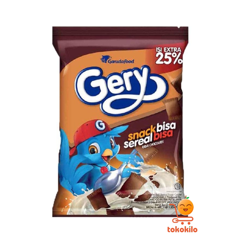 Gery Snack Sereal rasa Dark Chocolate 13gr, 24gr, 100gr