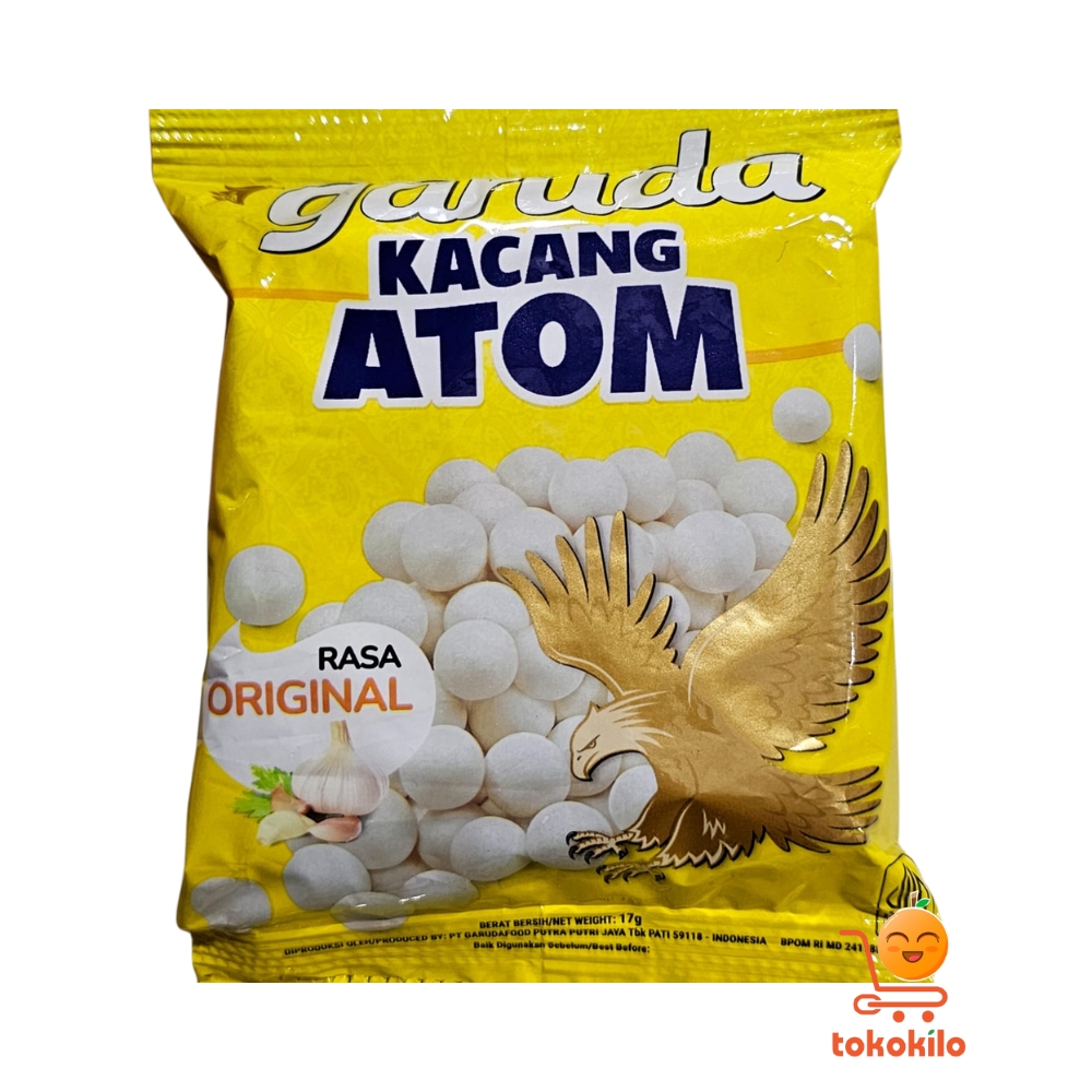 Garuda Kacang Atom Rasa Original 17gr (1 Pack X 10bks)