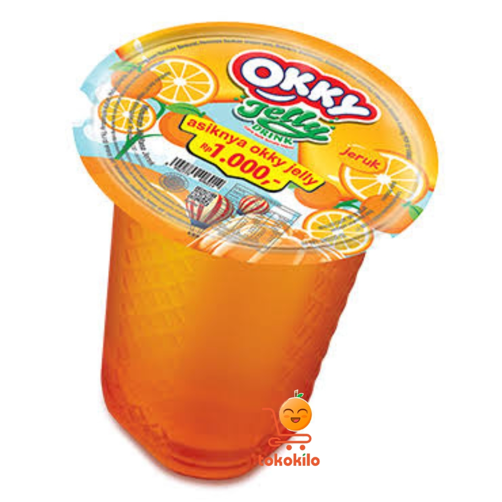 Okky Jelly Drink rasa Jeruk 145ml (24 PCS)