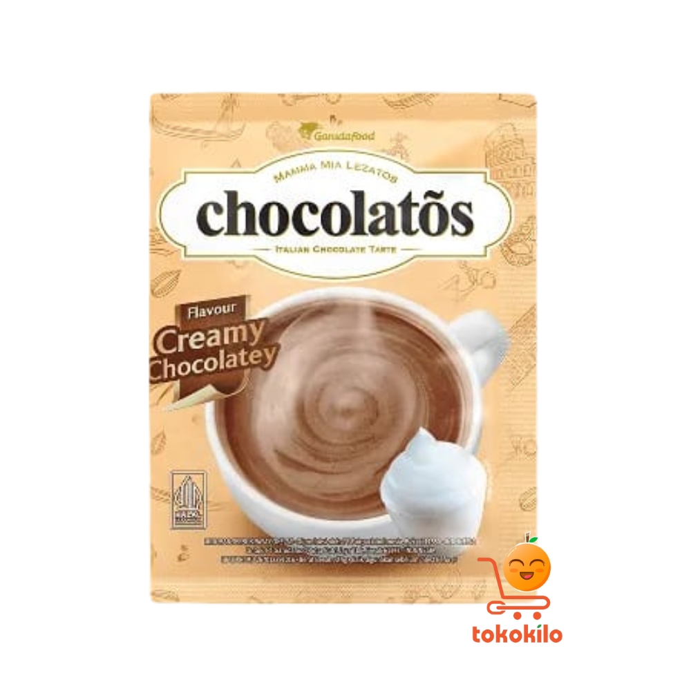 Chocolatos Italian Creamy Chocolatey 26gr (1 Pack X 4bks)