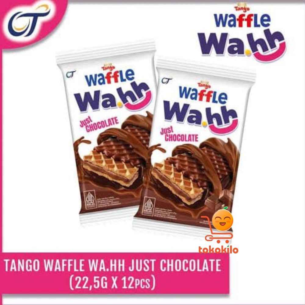Tango Waffle Wahh Just Chocolate 22,5gr (1 Box X 12pcs)