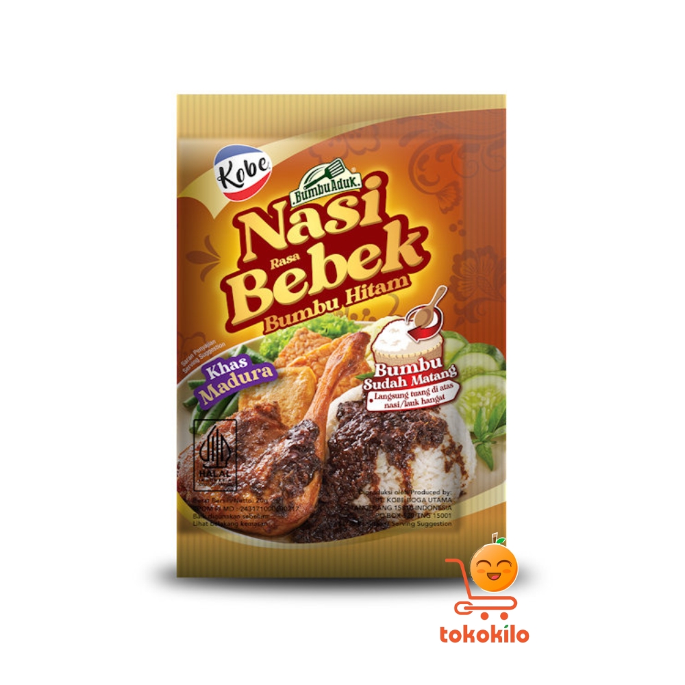 Kobe Selera Nasi Bebek Bumbu Hitam 20gr (1 Renteng X 10bks)