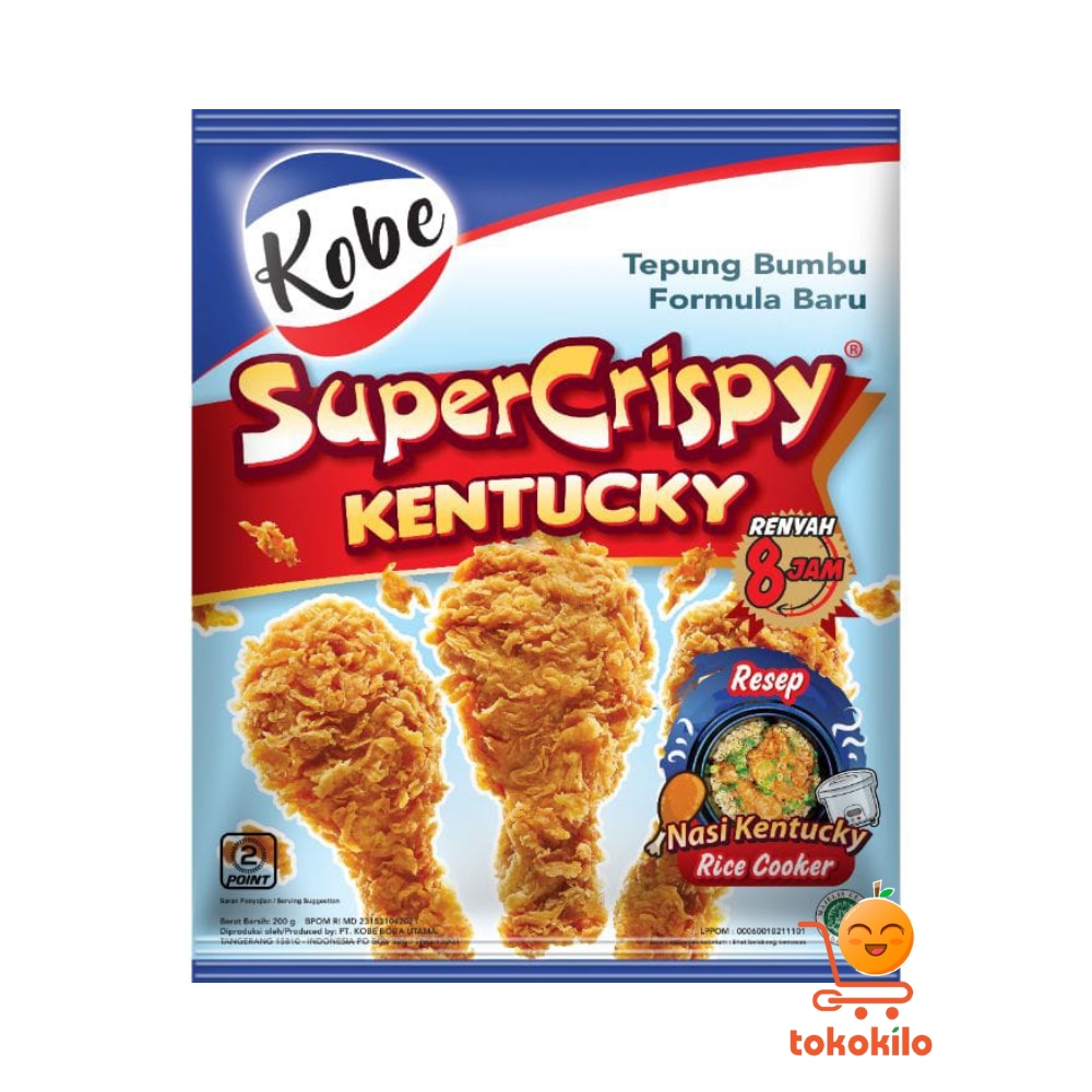 Kobe Tepung Bumbu Kentucky Super Crispy 70gr, 200gr