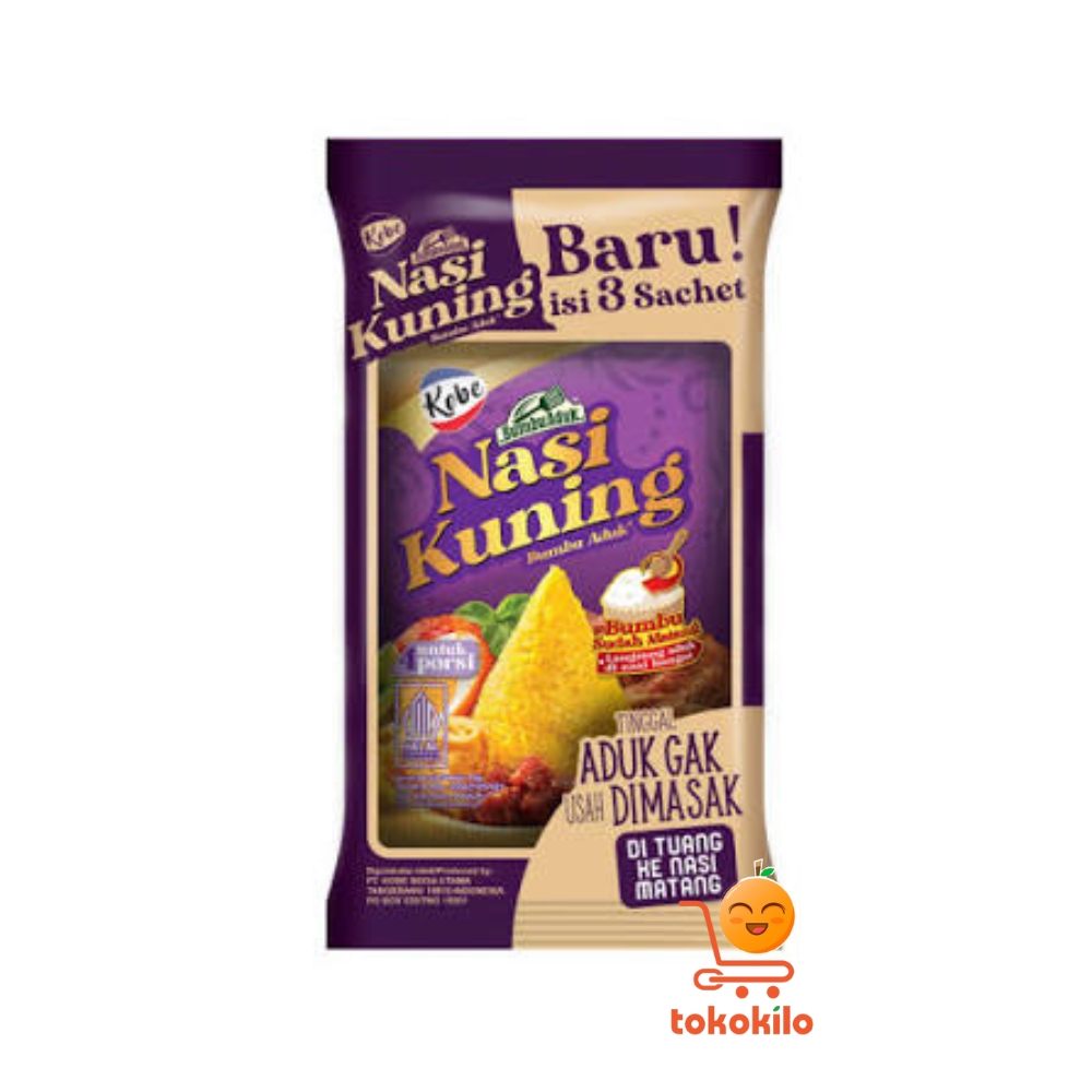 Kobe Bumbu Aduk Nasi Kuning 15gr (1 Renteng X 10bks)
