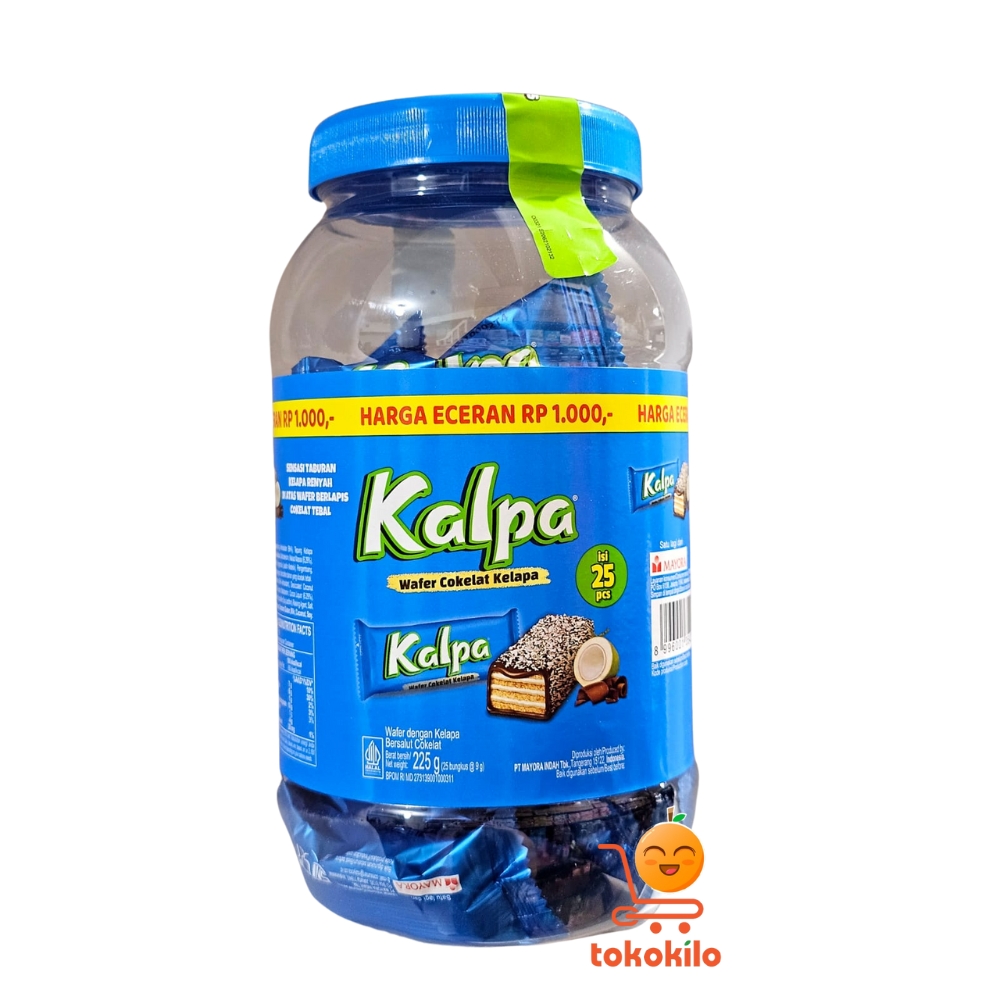 Kalpa Wafer Cokelat Kelapa 225gr 