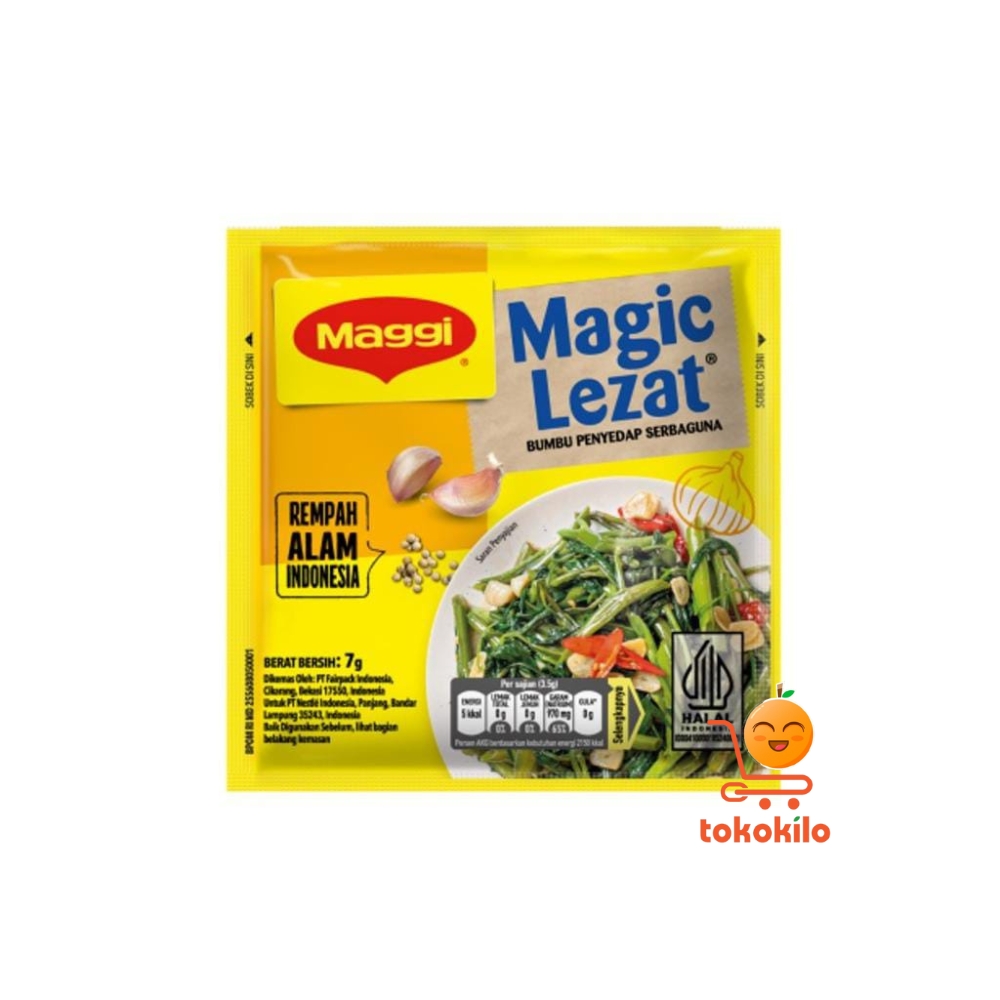 Maggi Magic Lezat Penyedap Serbaguna Sachet 7gr, 80gr 