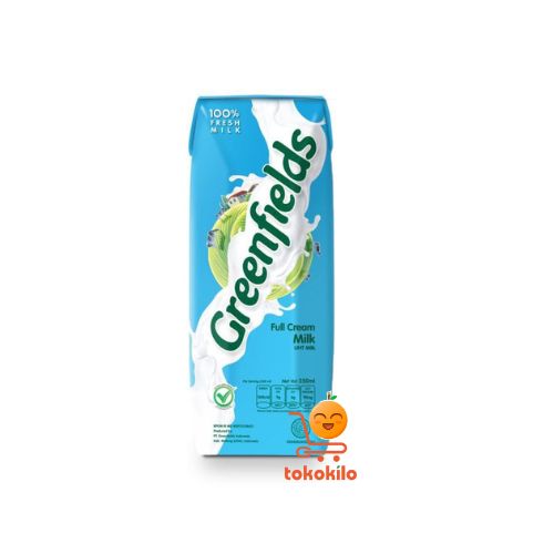 susu UHT Full Cream Greenfields 950ml