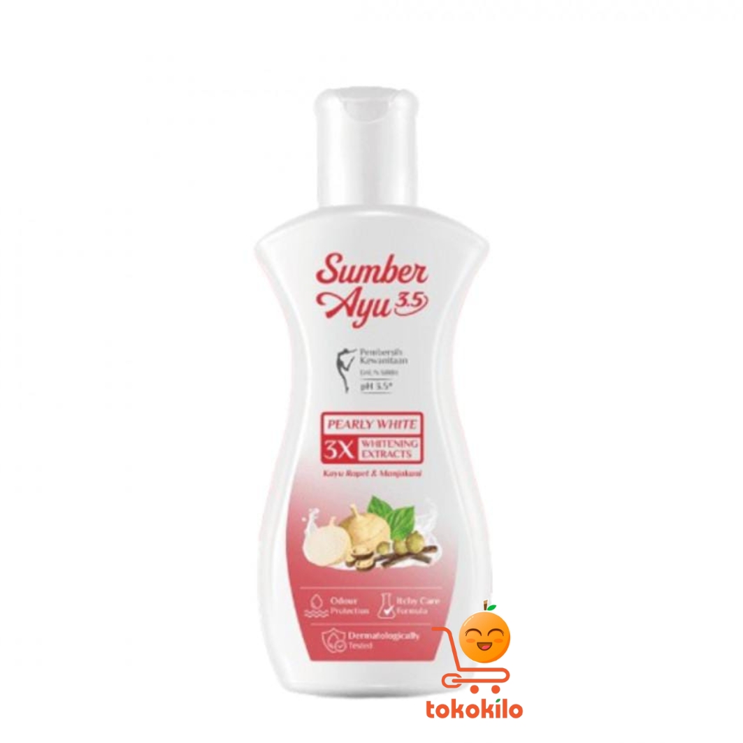 Sumber Ayu Feminine Hygiene Wash Pearly White 50ml, 90ml, 200ml