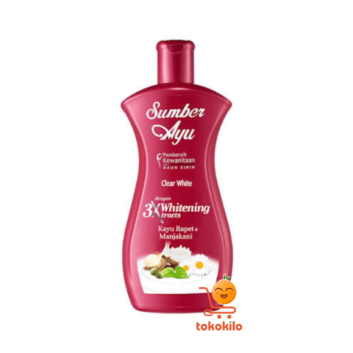 Sumber Ayu Pembersih Kewanitaan Daun Sirih Clear White 200ml