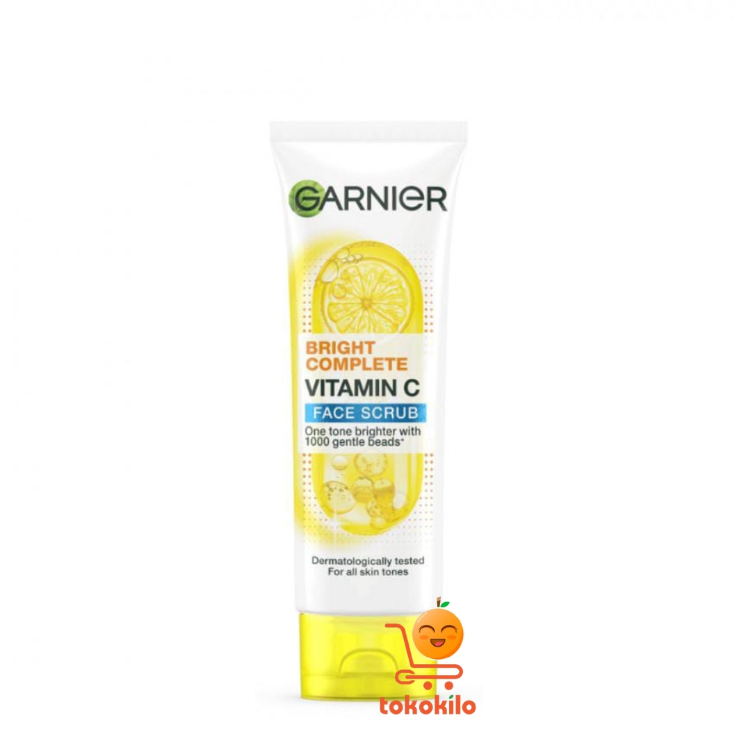 Garnier Bright Complete Vitamin C Face Scrub 50ml, 100ml