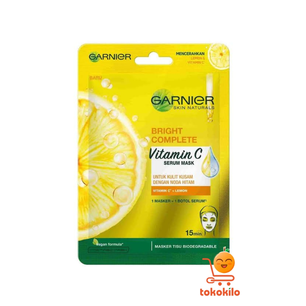 Garnier Bright Complete Vitamin C Serum Mask 28gr