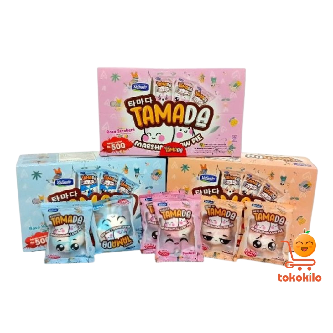 Tamada Marshmallow Pie 96gr (1 Box X 12pcs)
