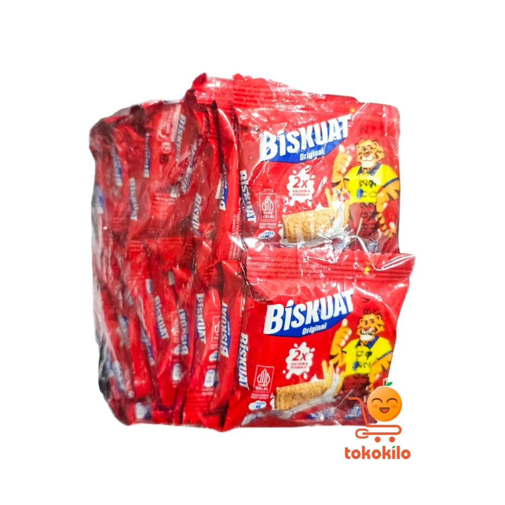 Biskuat rasa Original/ rasa Coklat 7,6gr (1 Pack X 20bks)