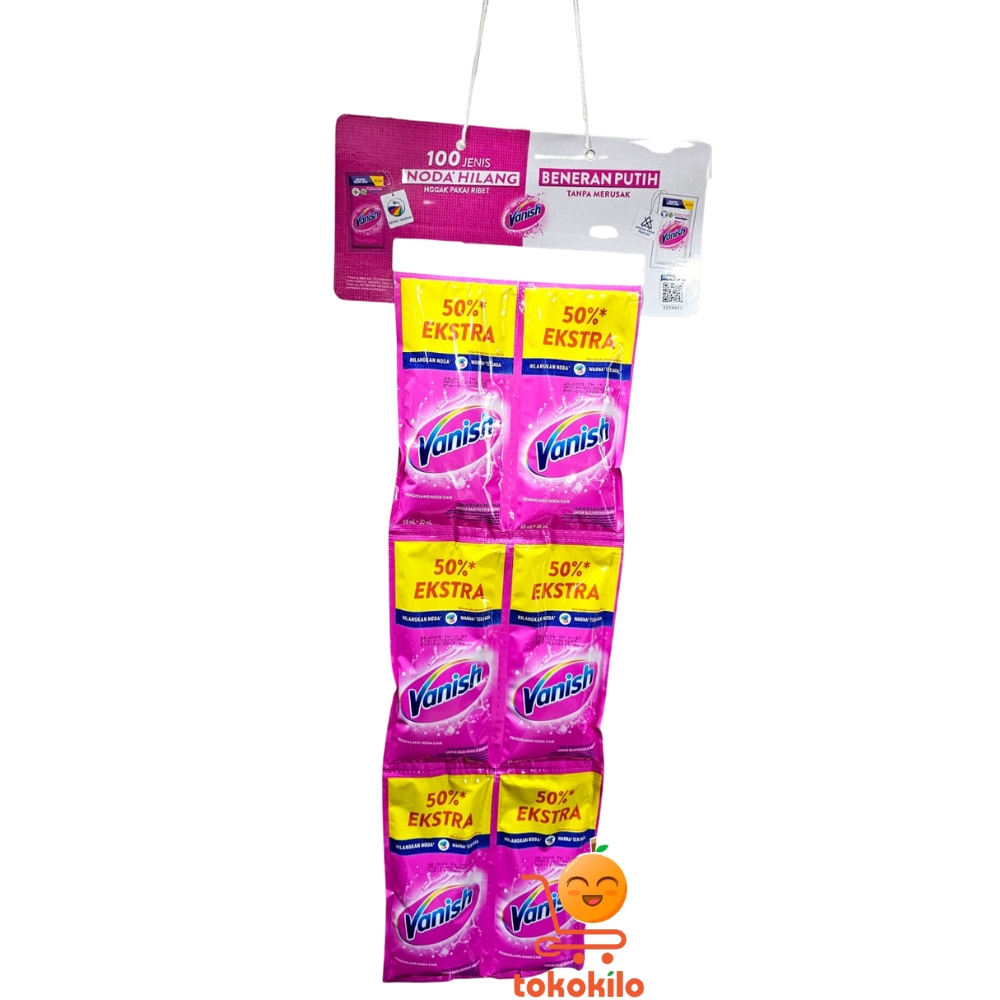 Vanish Pink Sachet 90ml (1 Renteng X 12bks)