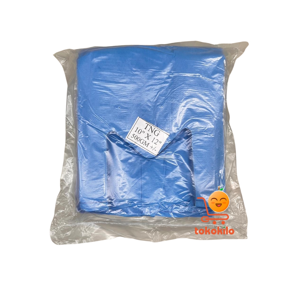 Kantong Plastik Biru (1Bks X 500gr)