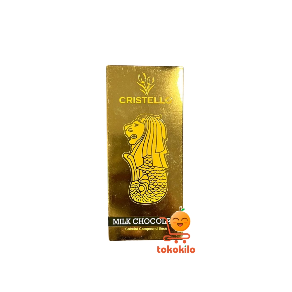 Cristello Milk Chocolate Swiss Gold Merlion 45gr