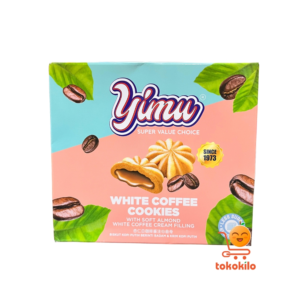 Yimu Super Value Choice White Coffee Cookies 60gr