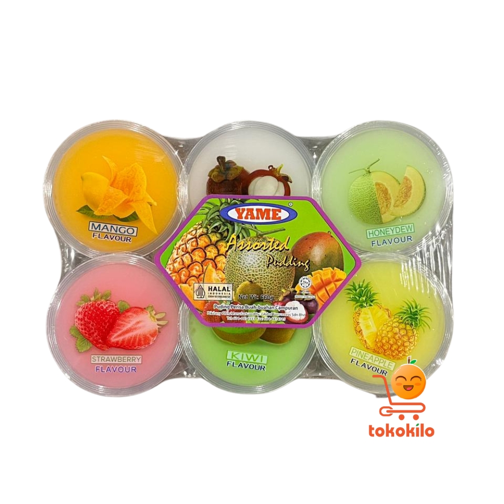 Yame Assorted Pudding rasa Aneka Buah-buahan 660gr