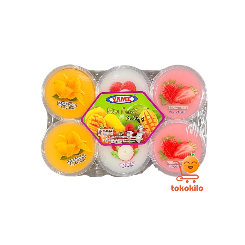 Yame Pudding Aneka rasa dengan Nata De Coco 660gr