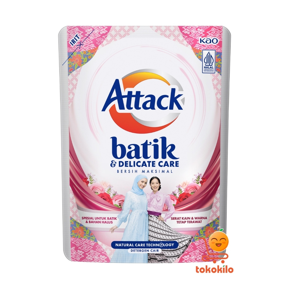 Attack Batik & Delicate Care Detergen Cair 400ml