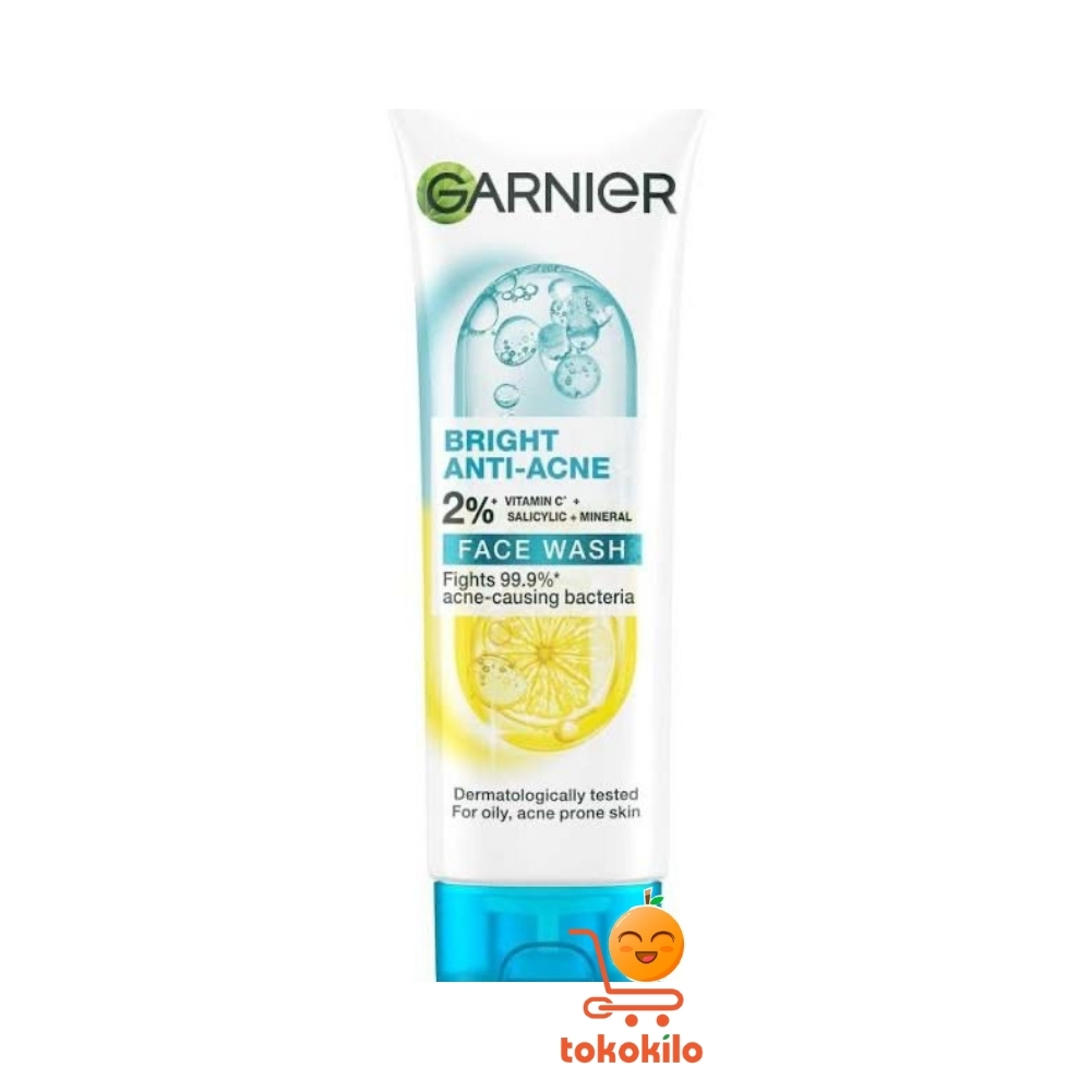 Garnier Bright Anti Acne Face Was 100ml