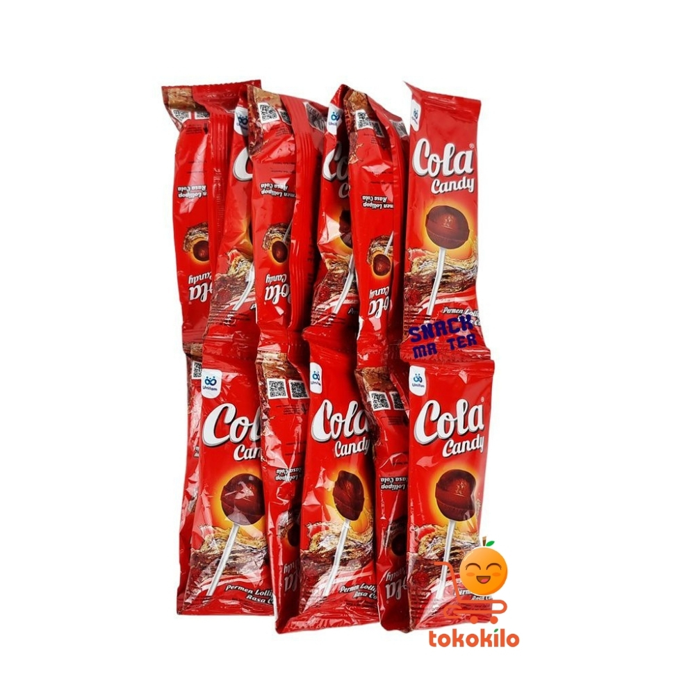 Cola Candy Lollipop 9gr (1 Pack X 30pcs)