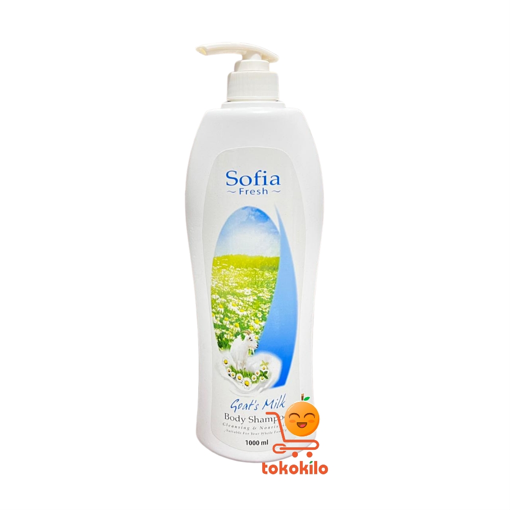 Sofia Fresh Goat's Milk Body Shampoo 1 L