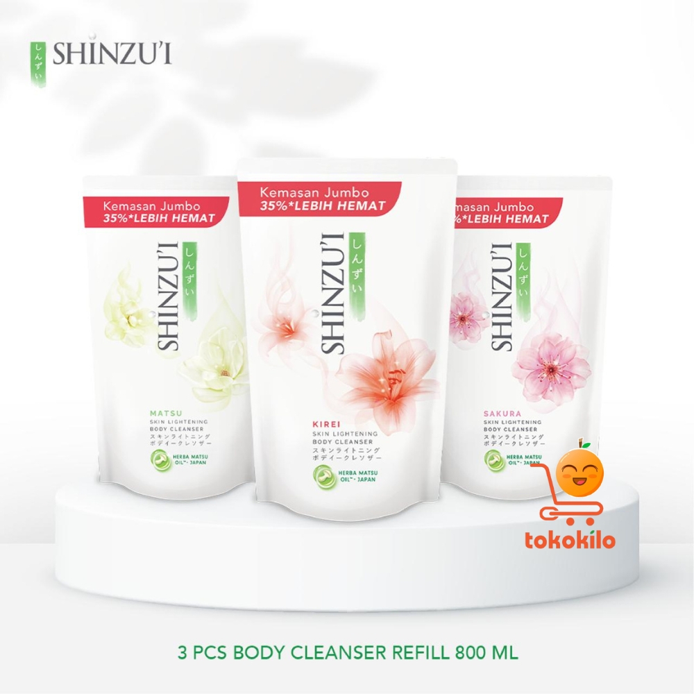 Shinzui Skin Lightening Body Cleanser 725ml