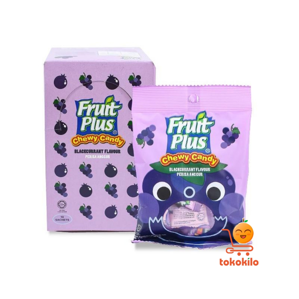 Fruit Plus Chewy Candy (1 Box X 10pcs) 30gr