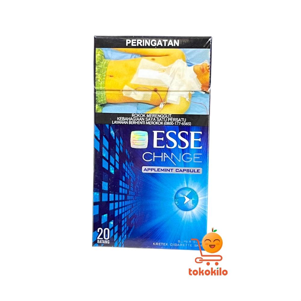 Rokok Esse Change Applemint Capsule isi 20